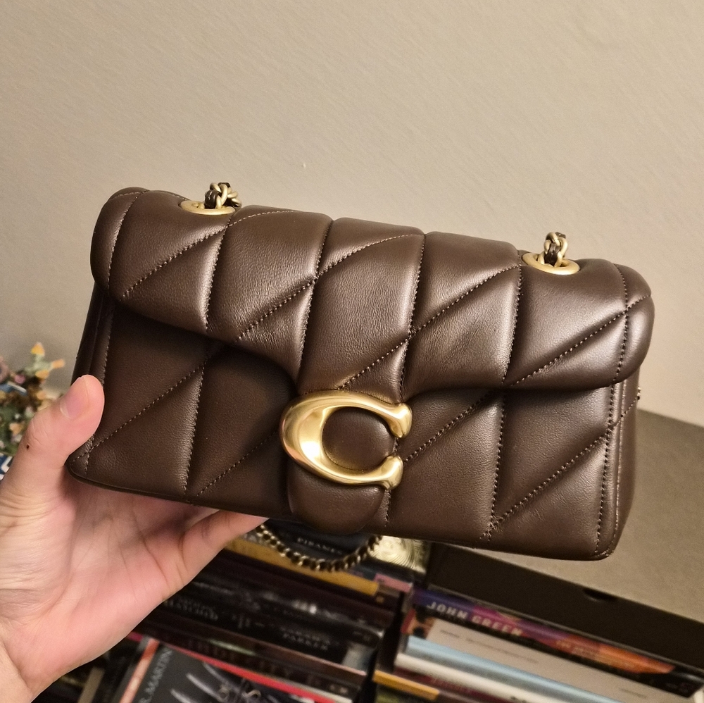 Coach Quilted Tabby 20 Maple